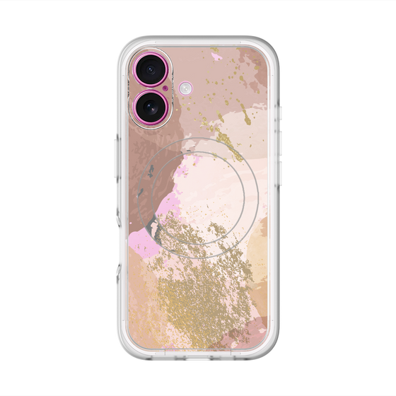 スリムプロテクションプレミアムケース with MagSafe［ Champagne pink ］