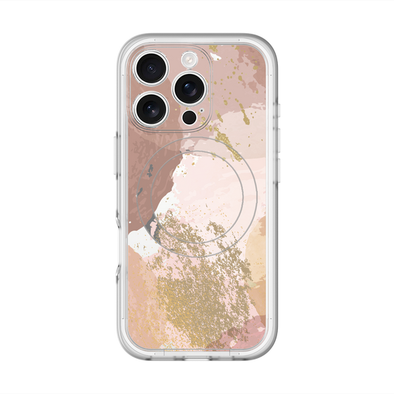 スリムプロテクションプレミアムケース with MagSafe［ Champagne pink ］