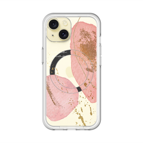 スリムプロテクションプレミアムケース with MagSafe［ Romantic pink ］