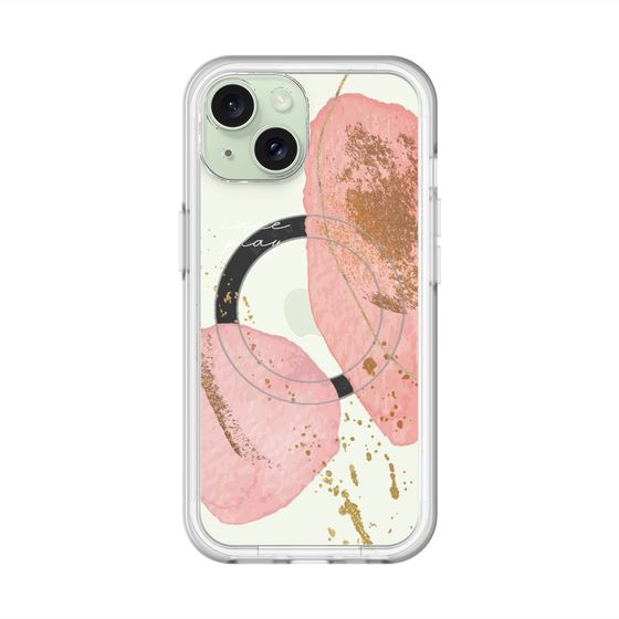 スリムプロテクションプレミアムケース with MagSafe［ Romantic pink ］