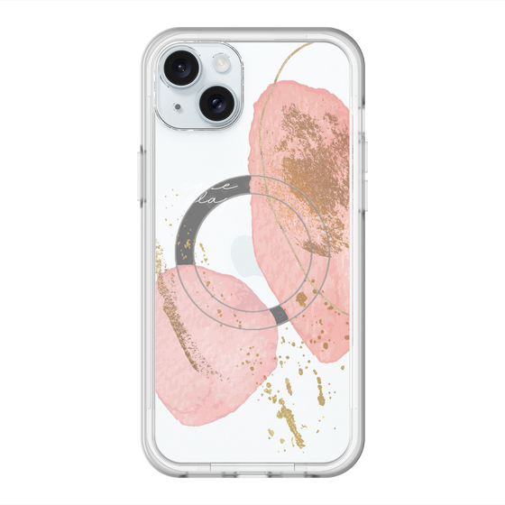 スリムプロテクションプレミアムケース with MagSafe［ Romantic pink ］