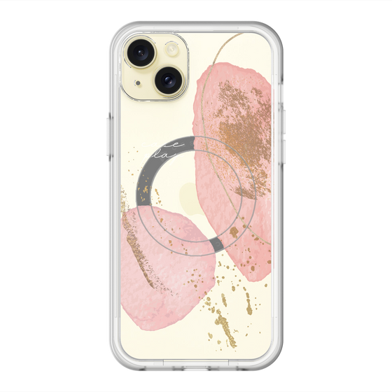 スリムプロテクションプレミアムケース with MagSafe［ Romantic pink ］