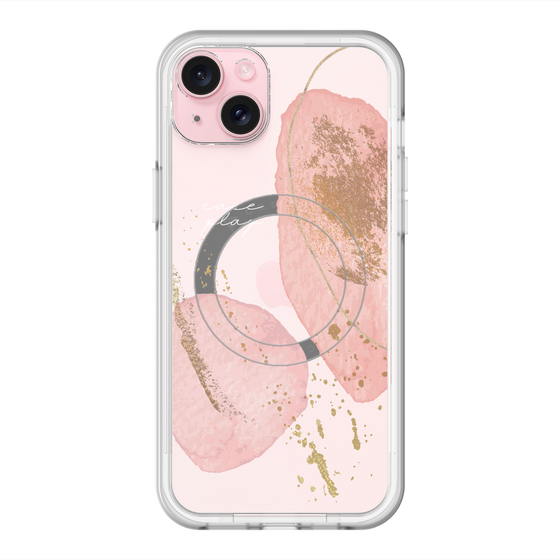 スリムプロテクションプレミアムケース with MagSafe［ Romantic pink ］
