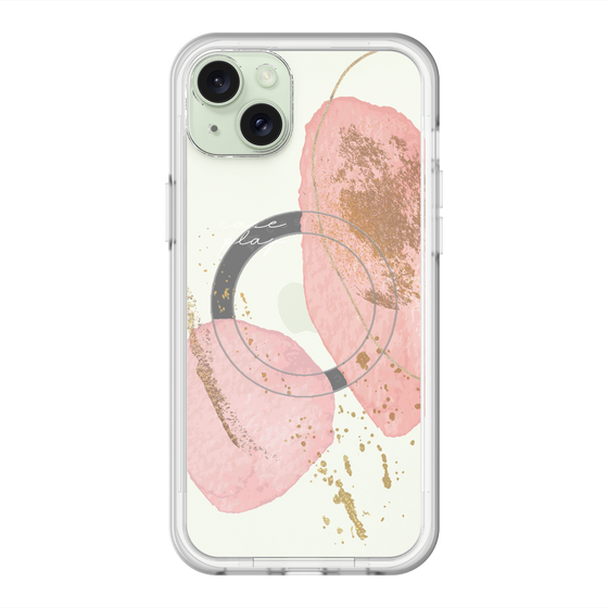 スリムプロテクションプレミアムケース with MagSafe［ Romantic pink ］