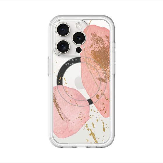 スリムプロテクションプレミアムケース with MagSafe［ Romantic pink ］