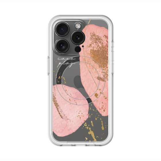 スリムプロテクションプレミアムケース with MagSafe［ Romantic pink ］