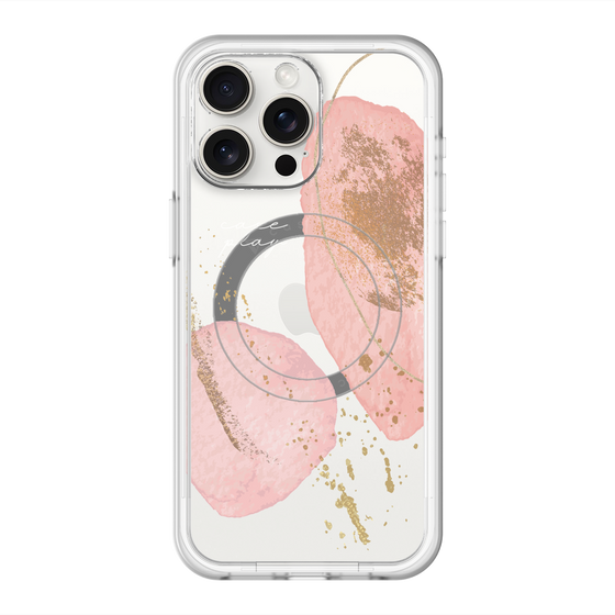 スリムプロテクションプレミアムケース with MagSafe［ Romantic pink ］