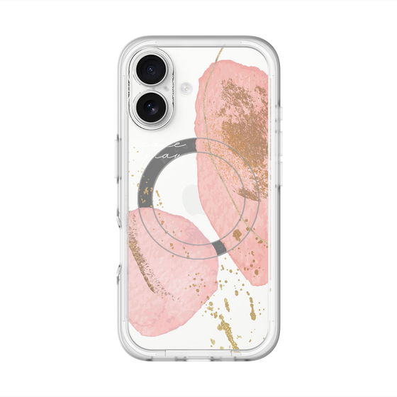 スリムプロテクションプレミアムケース with MagSafe［ Romantic pink ］