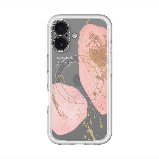 スリムプロテクションプレミアムケース with MagSafe［ Romantic pink ］