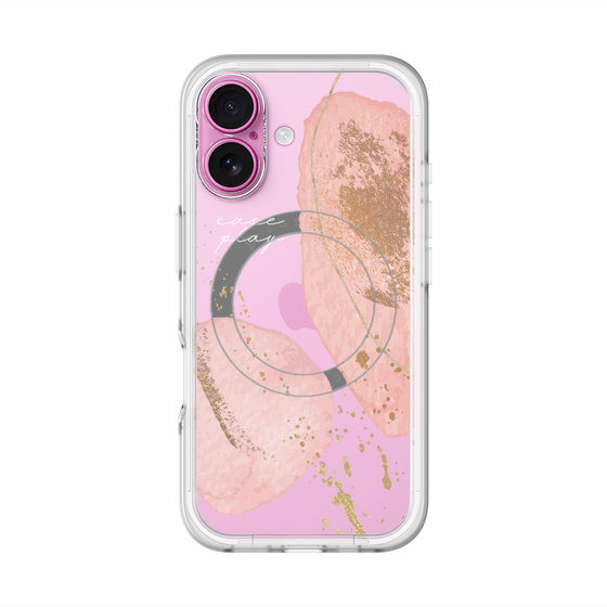 スリムプロテクションプレミアムケース with MagSafe［ Romantic pink ］