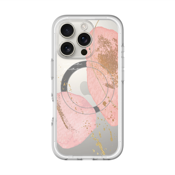 スリムプロテクションプレミアムケース with MagSafe［ Romantic pink ］