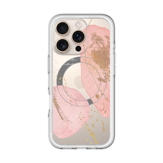 スリムプロテクションプレミアムケース with MagSafe［ Romantic pink ］