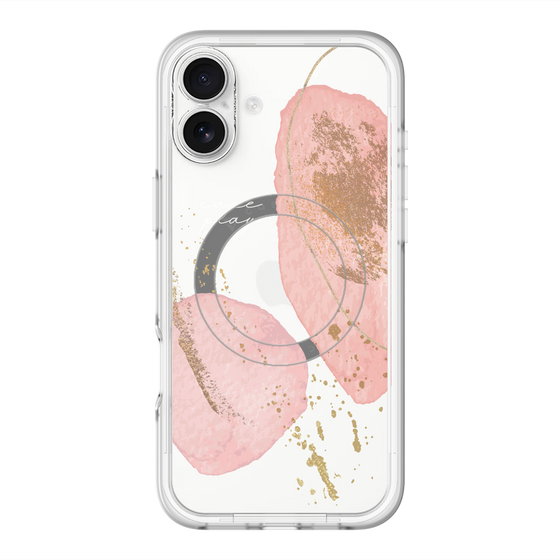 スリムプロテクションプレミアムケース with MagSafe［ Romantic pink ］