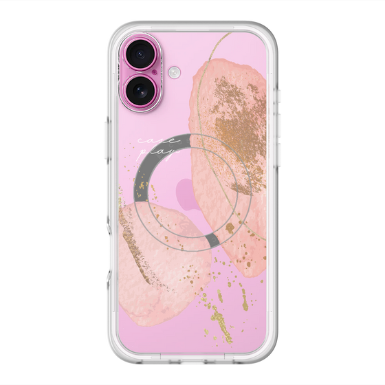 スリムプロテクションプレミアムケース with MagSafe［ Romantic pink ］