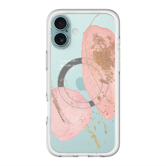 スリムプロテクションプレミアムケース with MagSafe［ Romantic pink ］