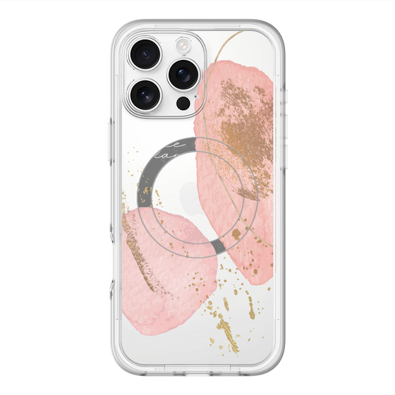 スリムプロテクションプレミアムケース with MagSafe［ Romantic pink ］