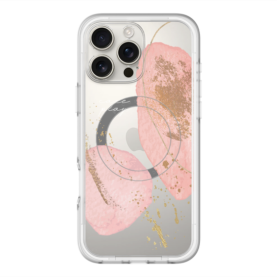 スリムプロテクションプレミアムケース with MagSafe［ Romantic pink ］