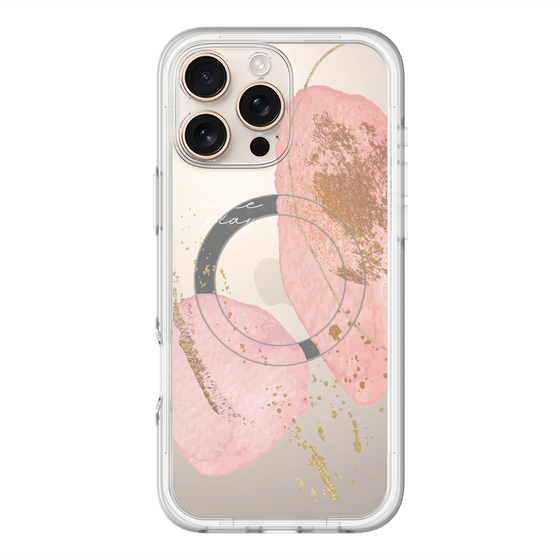 スリムプロテクションプレミアムケース with MagSafe［ Romantic pink ］