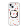 スリムプロテクションプレミアムケース with MagSafe［ Pink pieces ］