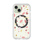 スリムプロテクションプレミアムケース with MagSafe［ Pink pieces ］
