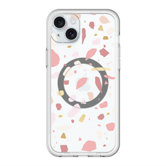 スリムプロテクションプレミアムケース with MagSafe［ Pink pieces ］