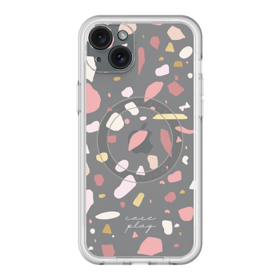 スリムプロテクションプレミアムケース with MagSafe［ Pink pieces ］