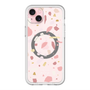スリムプロテクションプレミアムケース with MagSafe［ Pink pieces ］