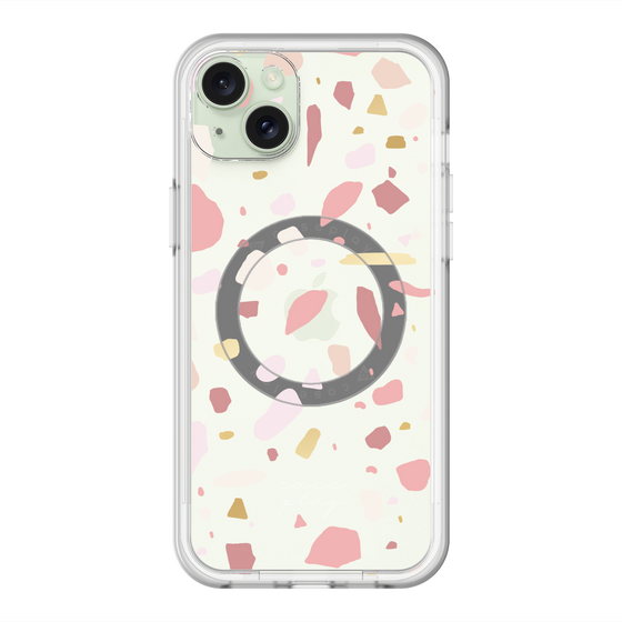 スリムプロテクションプレミアムケース with MagSafe［ Pink pieces ］