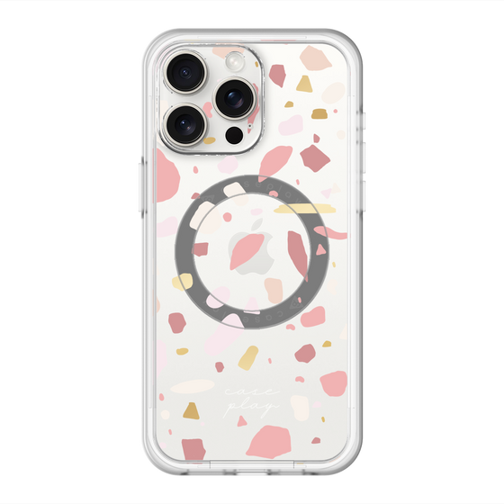 スリムプロテクションプレミアムケース with MagSafe［ Pink pieces ］