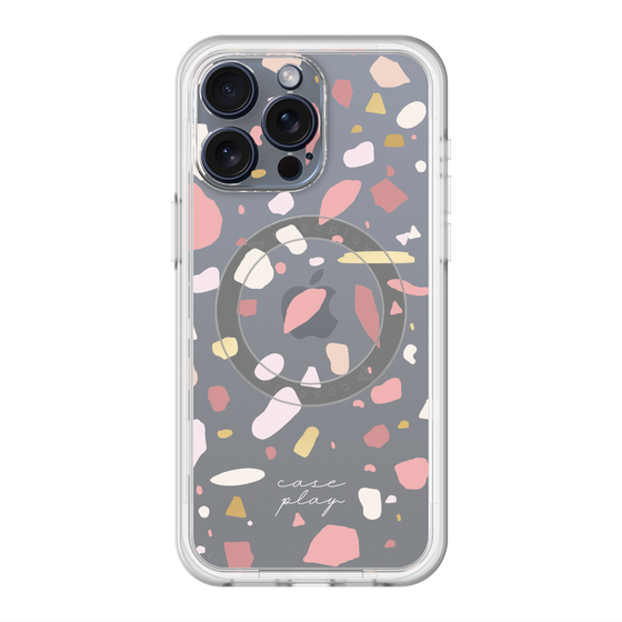 スリムプロテクションプレミアムケース with MagSafe［ Pink pieces ］