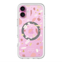 スリムプロテクションプレミアムケース with MagSafe［ Pink pieces ］