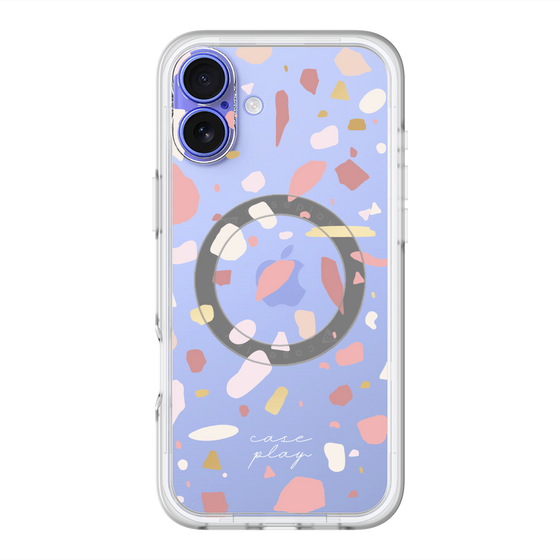 スリムプロテクションプレミアムケース with MagSafe［ Pink pieces ］