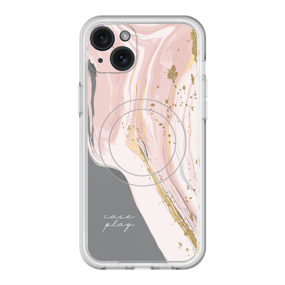 スリムプロテクションプレミアムケース with MagSafe［ Melting pink ］