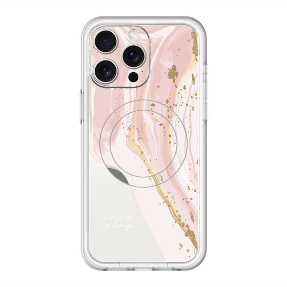 スリムプロテクションプレミアムケース with MagSafe［ Melting pink ］