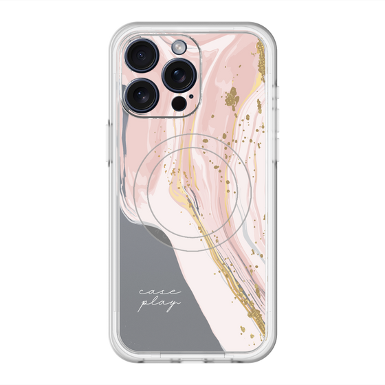 スリムプロテクションプレミアムケース with MagSafe［ Melting pink ］