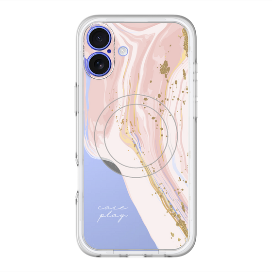 スリムプロテクションプレミアムケース with MagSafe［ Melting pink ］
