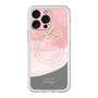 スリムプロテクションプレミアムケース with MagSafe［ pink layered ］