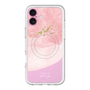 スリムプロテクションプレミアムケース with MagSafe［ pink layered ］