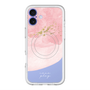 スリムプロテクションプレミアムケース with MagSafe［ pink layered ］