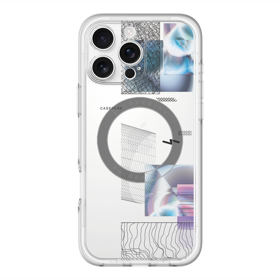 スリムプロテクションプレミアムケース with MagSafe［ sad ］