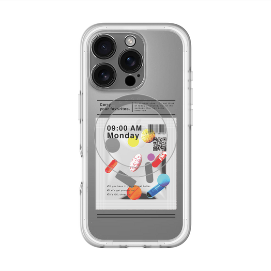 スリムプロテクションプレミアムケース with MagSafe［ 9:00 AM Monday ］