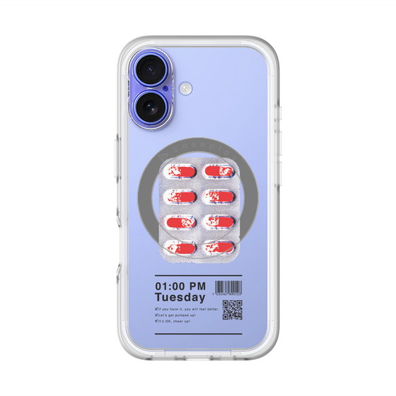 スリムプロテクションプレミアムケース with MagSafe［ 01:00 PM Tuesday ］