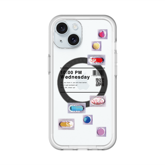 スリムプロテクションプレミアムケース with MagSafe［ 10:00 PM Wednesday ］