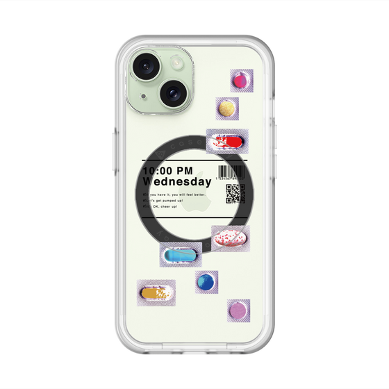 スリムプロテクションプレミアムケース with MagSafe［ 10:00 PM Wednesday ］