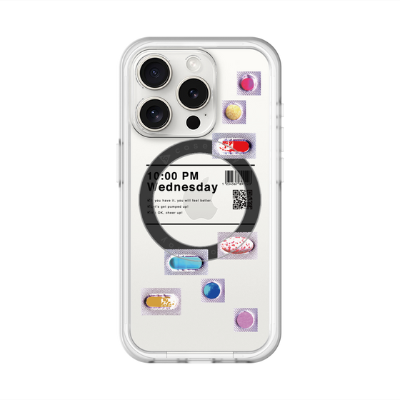スリムプロテクションプレミアムケース with MagSafe［ 10:00 PM Wednesday ］