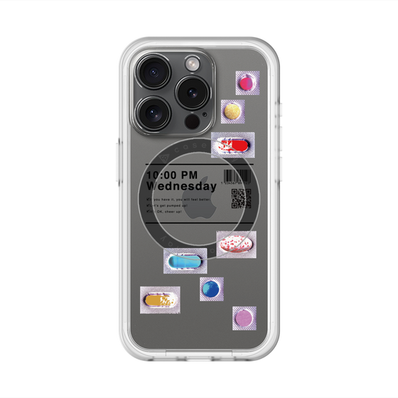 スリムプロテクションプレミアムケース with MagSafe［ 10:00 PM Wednesday ］