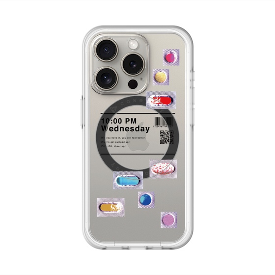 スリムプロテクションプレミアムケース with MagSafe［ 10:00 PM Wednesday ］