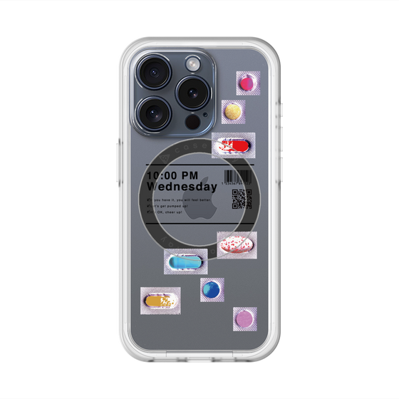 スリムプロテクションプレミアムケース with MagSafe［ 10:00 PM Wednesday ］