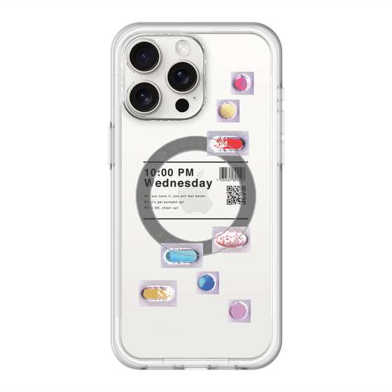 スリムプロテクションプレミアムケース with MagSafe［ 10:00 PM Wednesday ］