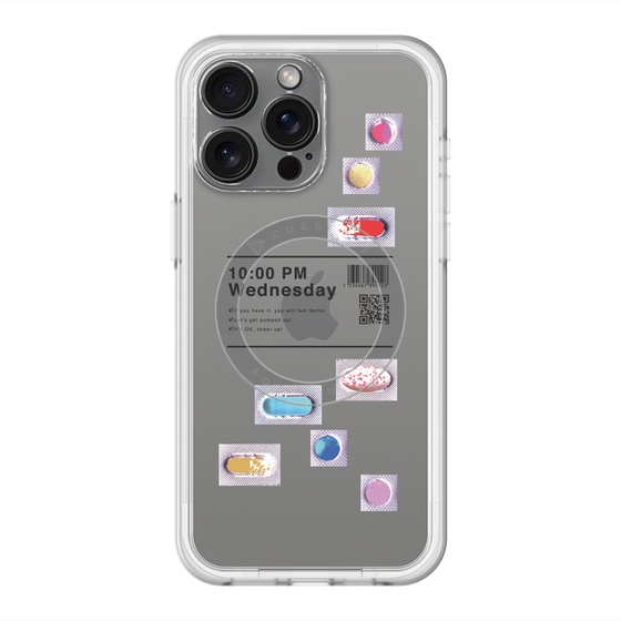 スリムプロテクションプレミアムケース with MagSafe［ 10:00 PM Wednesday ］